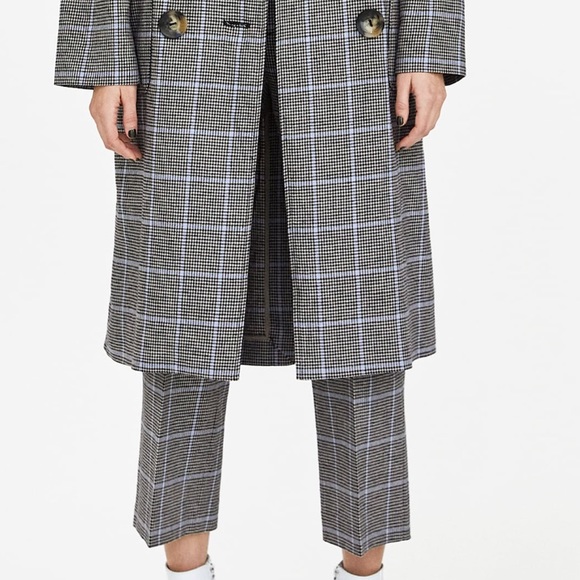 Zara Pants - Zara Check Trouser Pants